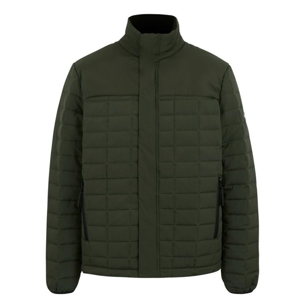 Regatta Womens/Ladies Haire Padded Jacket / Dark Khaki/Black